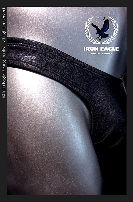 Pro Classic Physique Trunks - 1.5'' Black Mystique