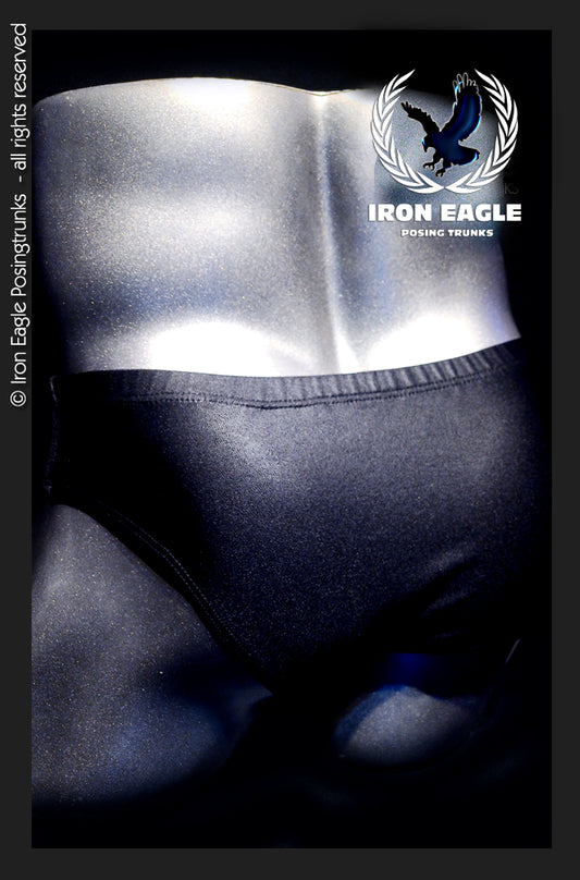 Classic Physique Briefs - 3'' Black Matt Mystique
