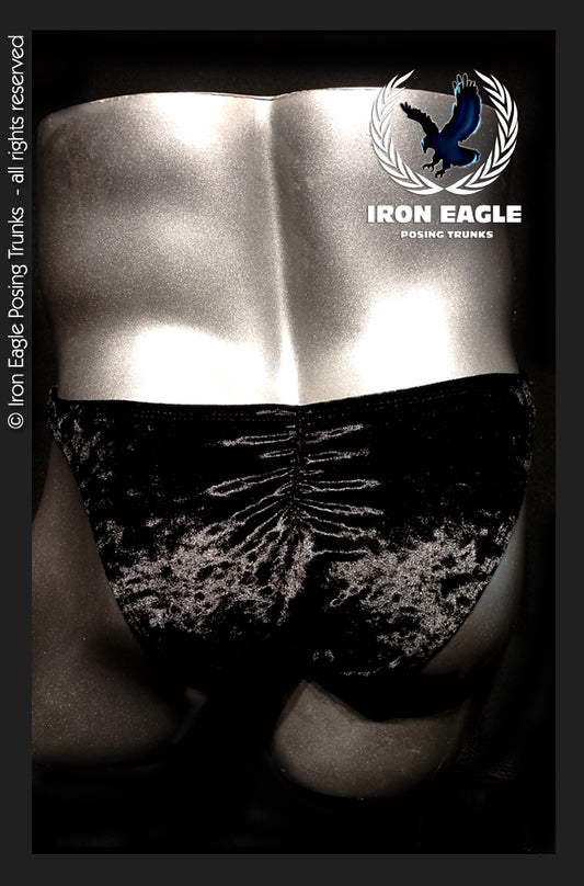 Black Crushed Velvet