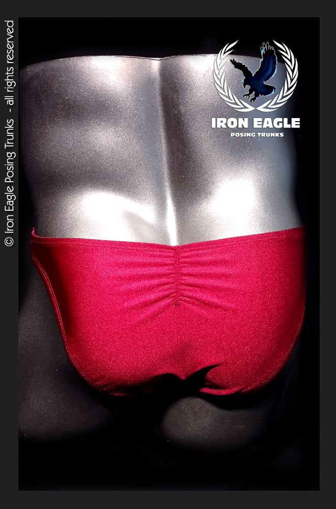 Burgundy Satin Lycra