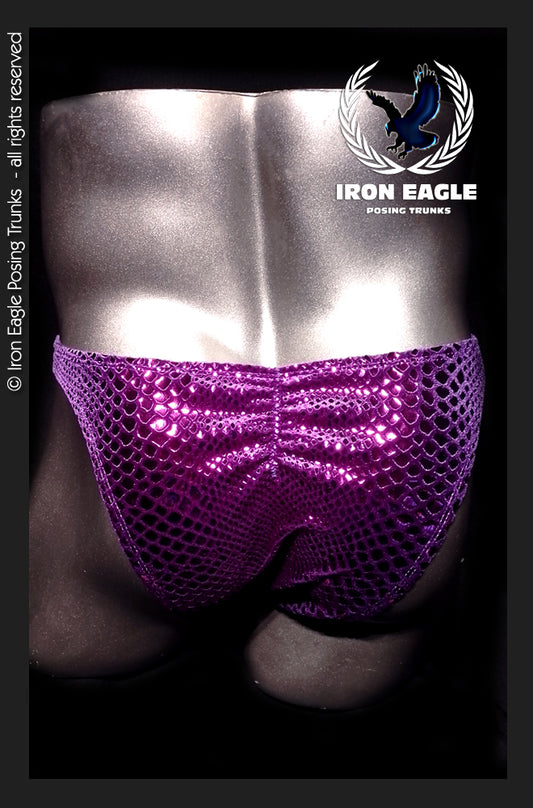 Mardi Gras Snakeskin Velvet