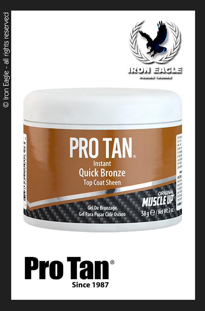 Pro Tan Instant Quick Bronze Top Coat Sheen Gel - 58gr