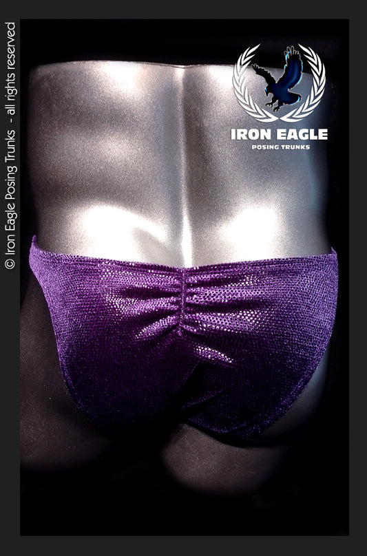 Purple Velvet Lizard Skin