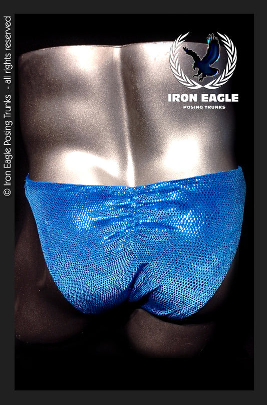 Royal Blue Lizard Skin Velvet