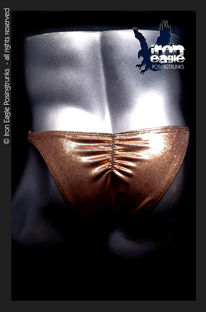 Iron Eagle Posing Trunks - Copper Mystique©