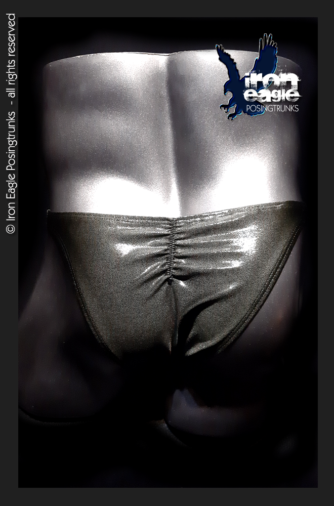 Iron Eagle Posing Trunks - Olive Mystique©