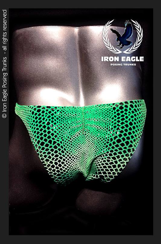 Acid Green Velvet Snakeskin