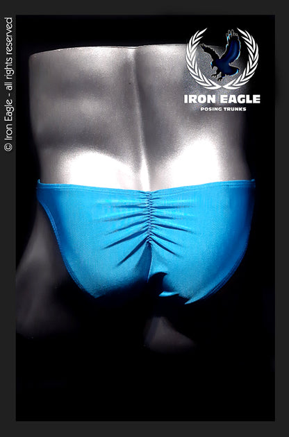 Aqua Satin Lycra