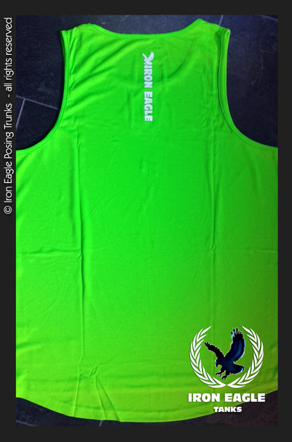 Iron Eagle Training Tank - Flo Green