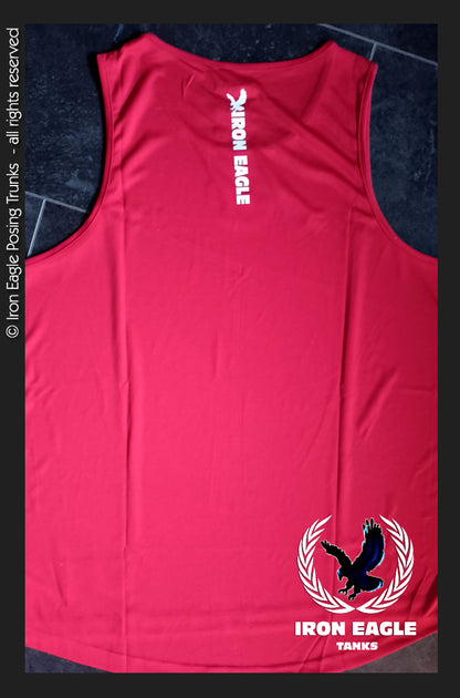 Iron Eagle Training Tank - Fire Red