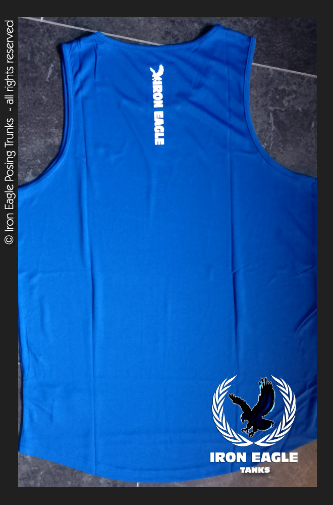 Iron Eagle Training Tank - Royal Blue