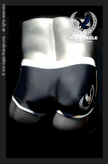 Low Rise Trunks - black/white