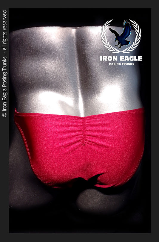 Burgundy Satin Lycra