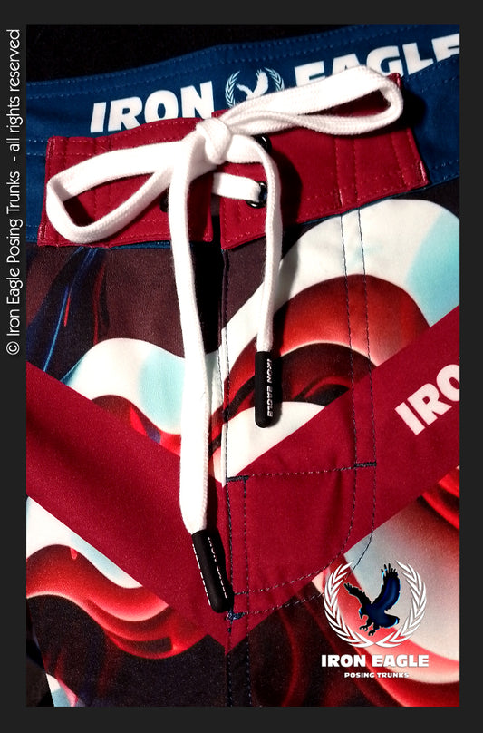 - Old Glory - (burgundy)