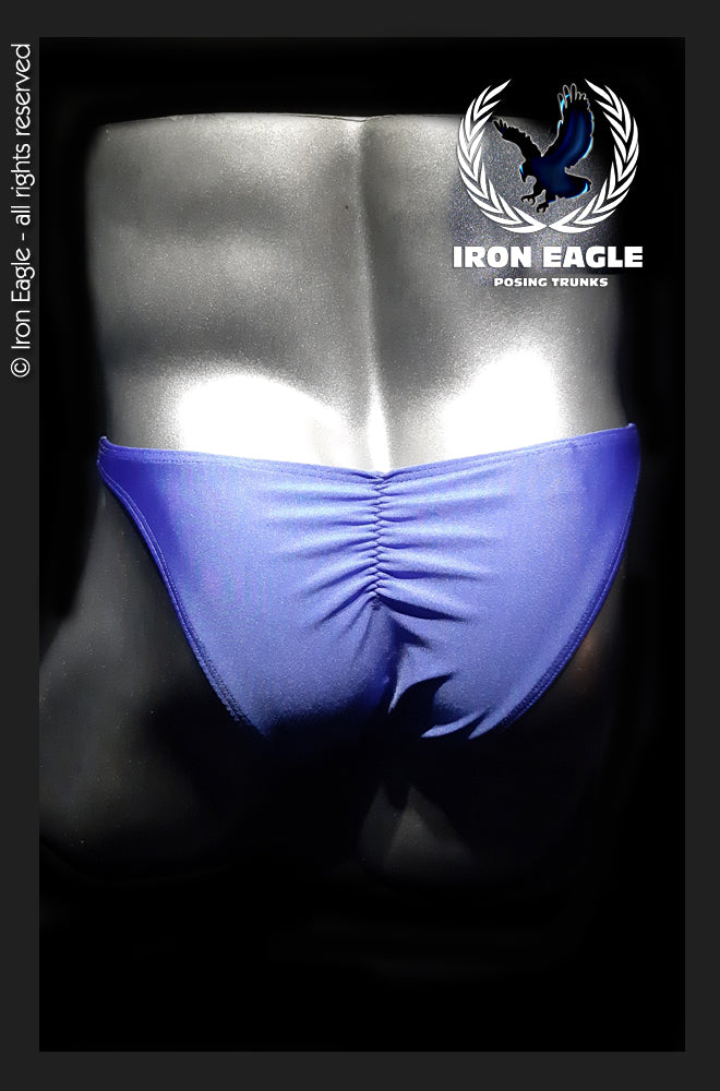 Cornflower Blue Satin Lycra