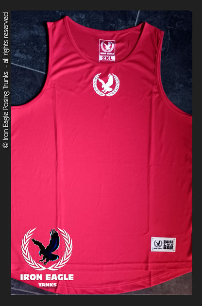 Iron Eagle Training Tank - Fire Red