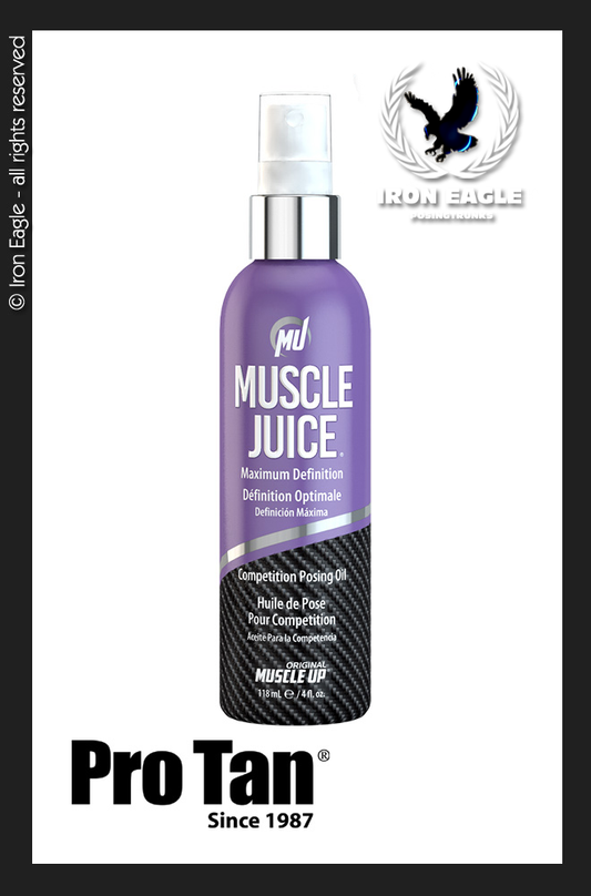 Pro Tan Muscle Juice - Maximum Definition Posing Oil - 118ml