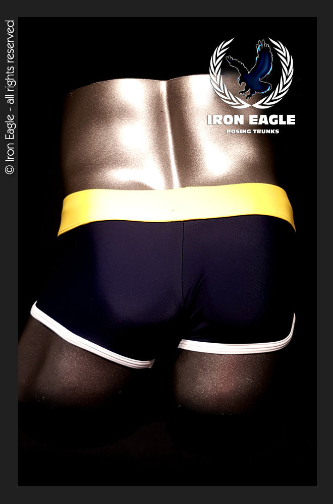 Low Rise Briefs  - navy/red