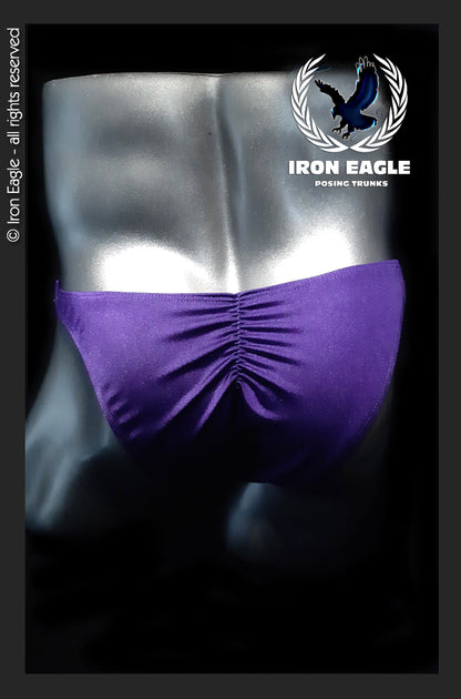 Purple Satin Lycra