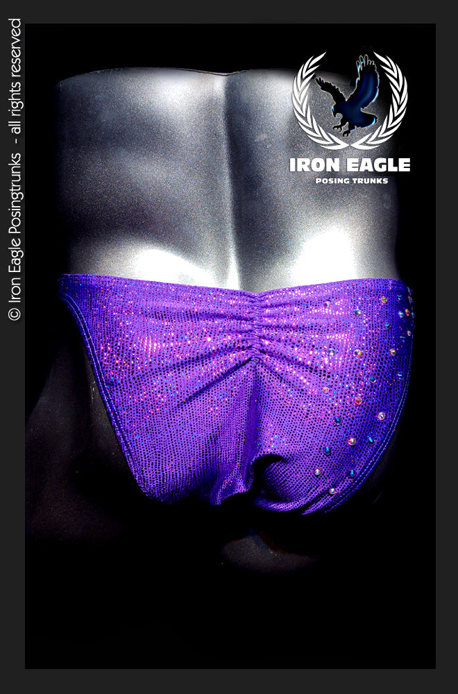 Purple AB Crystallised Purple Dazzle Mystique