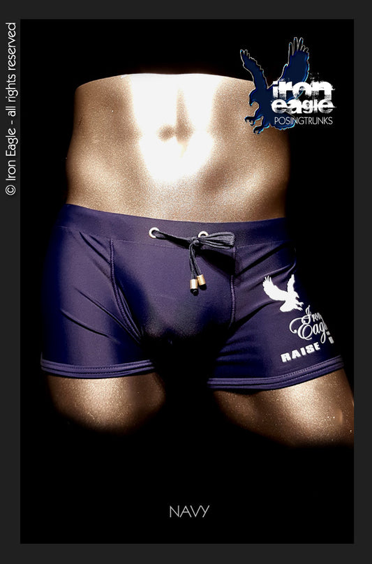 Iron Eagle Low Rise Trunks - navy