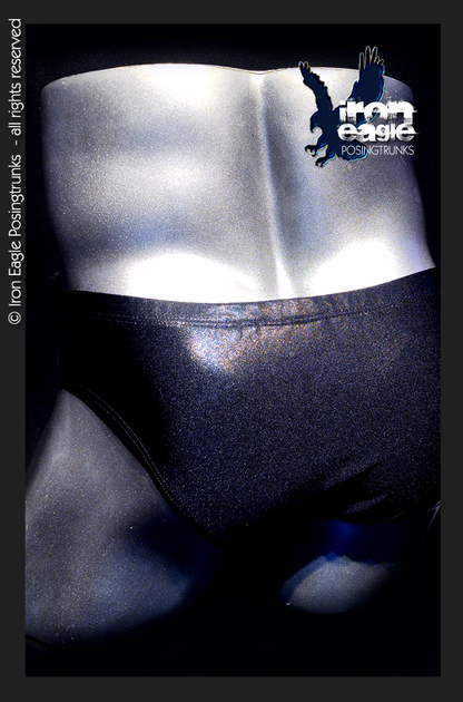 Iron Eagle Classic Physique Briefs - 3'' Black Mystique©