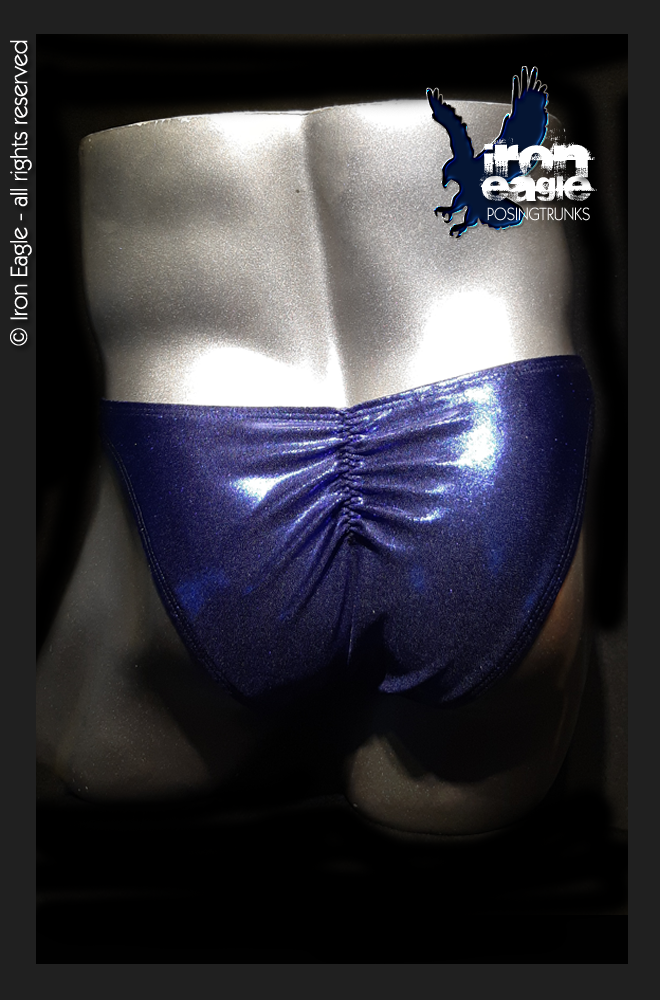 Iron Eagle Posing Trunks - Midnight Blue Mystique©