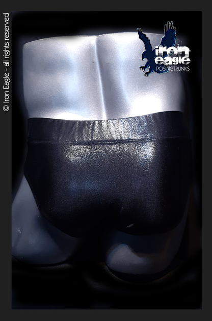 Iron Eagle Classic Physique Trunks - Black Mystique©