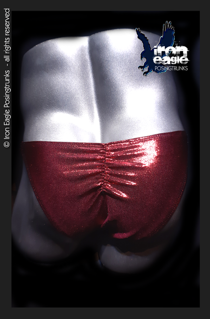 Iron Eagle Posing Trunks - Ruby Mystique©